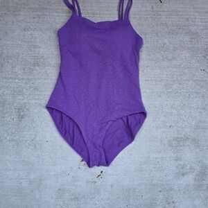 Purple One-Piece Swimsuit